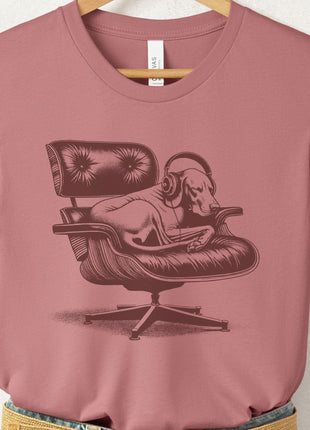 Vizsla Eames Headphones T-Shirt