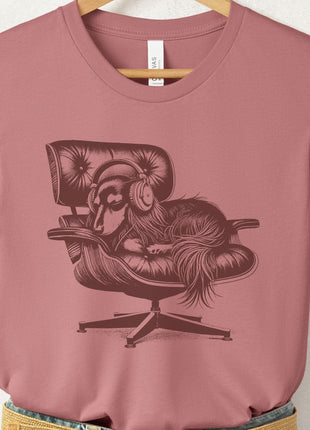Dachshund Eames Headphones T-Shirt
