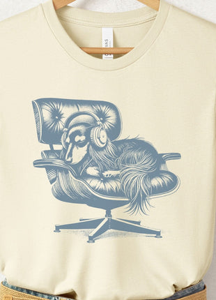 Dachshund Eames Headphones T-Shirt