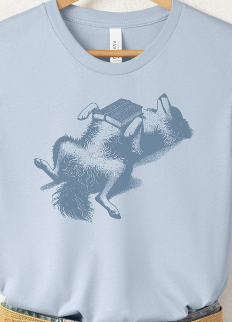 Australian Shepherd Aussie Book Nap T-Shirt