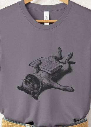 Brussels Griffon Griff Book Nap T-Shirt