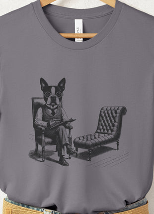 Boston Terrier Therapy Dog T-Shirt