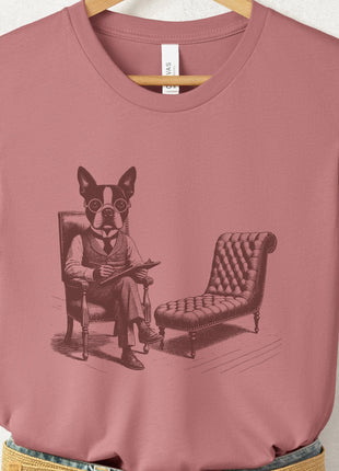 Boston Terrier Therapy Dog T-Shirt