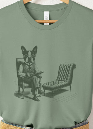 Boston Terrier Therapy Dog T-Shirt