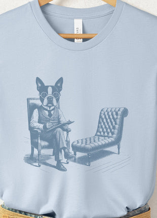 Boston Terrier Therapy Dog T-Shirt