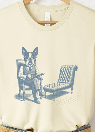Boston Terrier Therapy Dog T-Shirt