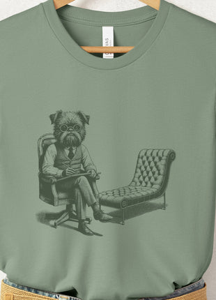 Brussels Griffon Griff Therapy Dog T-Shirt