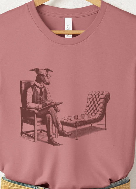 Italian Greyhound Whippet Iggy Therapy Dog T-Shirt