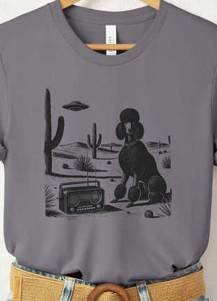 Poodle Vintage Radio T-Shirt