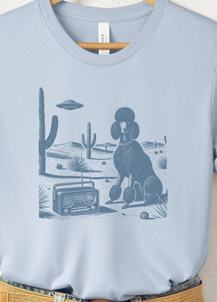 Poodle Vintage Radio T-Shirt