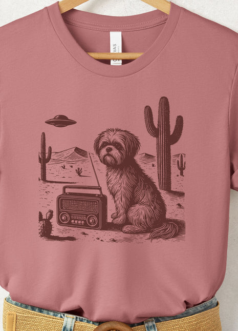 Shih Tzu Vintage Radio T-Shirt