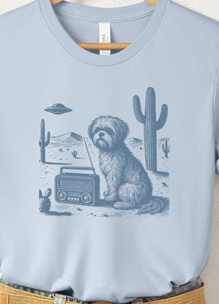 Shih Tzu Vintage Radio T-Shirt