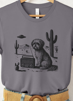 Shih Tzu Vintage Radio T-Shirt
