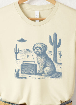 Shih Tzu Vintage Radio T-Shirt