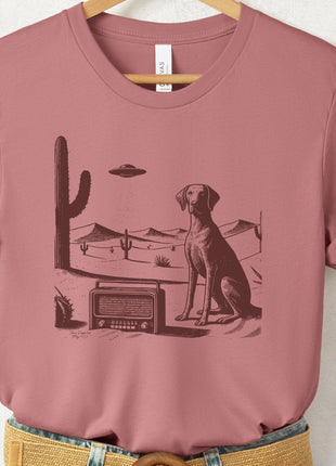 Vizsla Vintage Radio T-Shirt