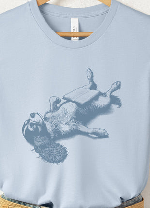 Cavalier King Charles Spaniel Book Nap T-Shirt