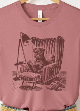 Brussels Griffon Griff Reading Chair T-Shirt