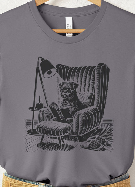 Brussels Griffon Griff Reading Chair T-Shirt