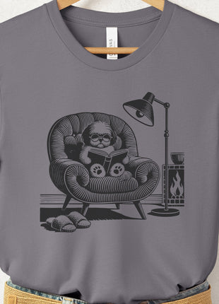 Shih Tzu Reading Chair T-Shirt