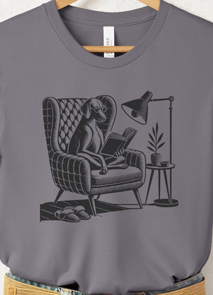 Vizsla Reading Chair T-Shirt