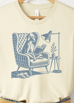Vizsla Reading Chair T-Shirt