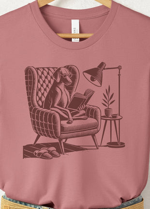 Vizsla Reading Chair T-Shirt