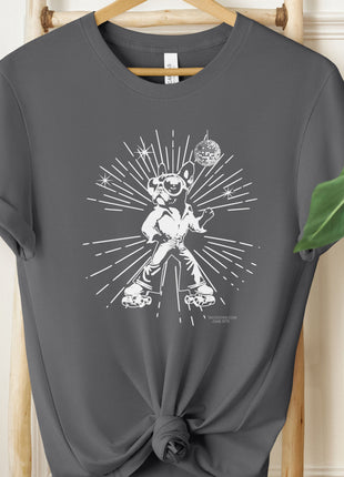French Bulldog Frenchie Roller Disco T-Shirt