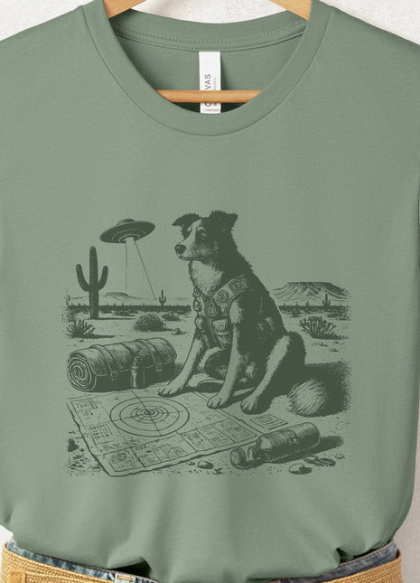 Australian Shepherd Aussie Desert Survey T-Shirt