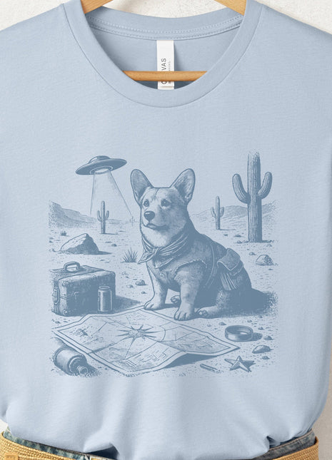 Corgi Desert Survey T-Shirt