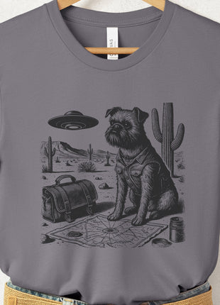 Brussels Griffon Griff Desert Survey T-Shirt