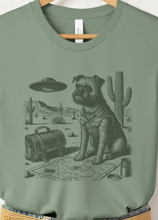 Brussels Griffon Griff Desert Survey T-Shirt