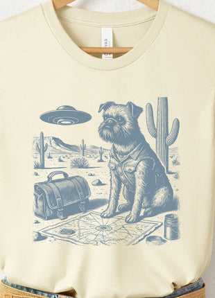 Brussels Griffon Griff Desert Survey T-Shirt