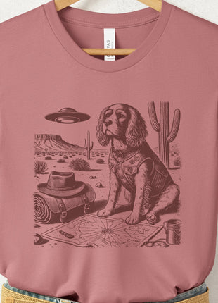 Cavalier King Charles Spaniel Desert Survey T-Shirt