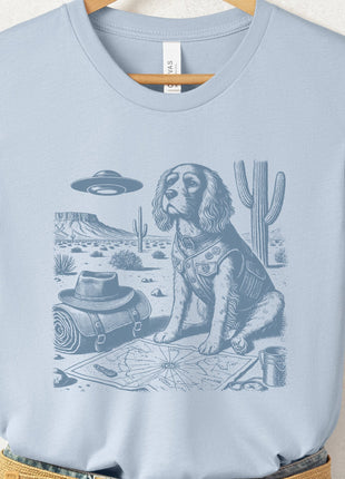Cavalier King Charles Spaniel Desert Survey T-Shirt