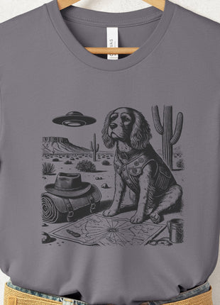 Cavalier King Charles Spaniel Desert Survey T-Shirt