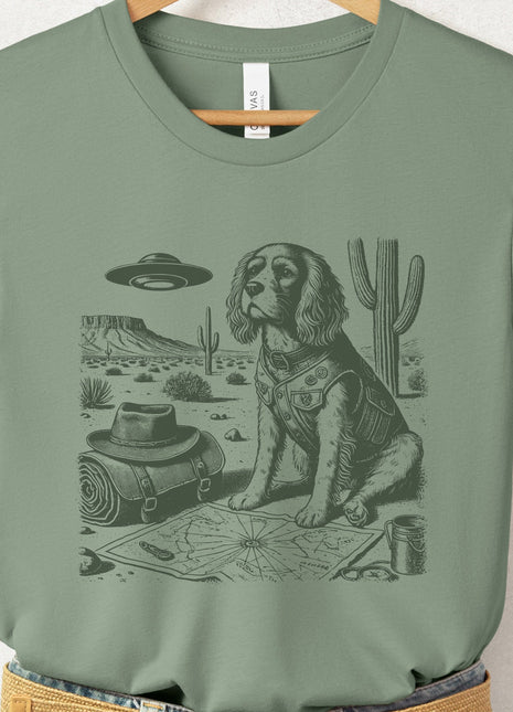 Cavalier King Charles Spaniel Desert Survey T-Shirt
