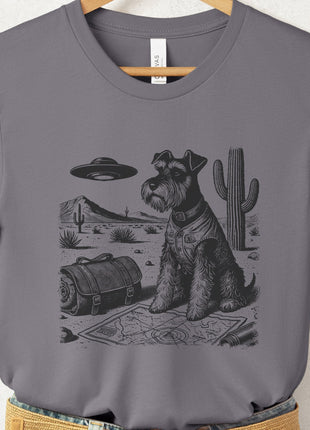 Schnauzer Desert Survey T-Shirt
