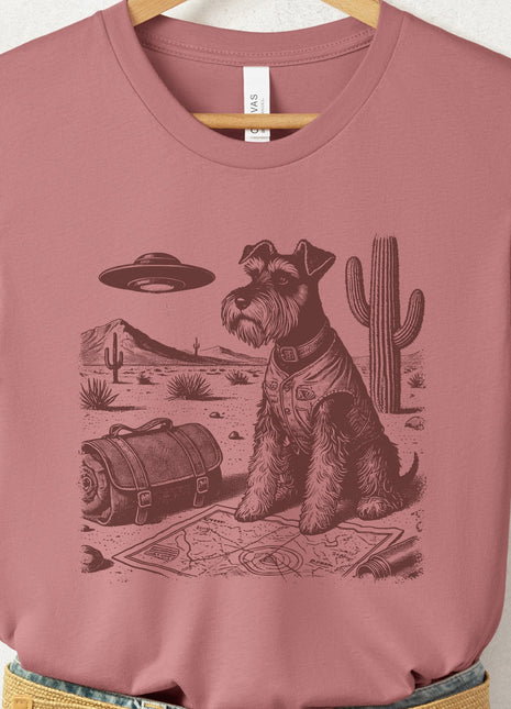 Schnauzer Desert Survey T-Shirt