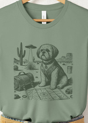 Shih Tzu Desert Survey T-Shirt