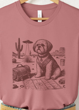 Shih Tzu Desert Survey T-Shirt