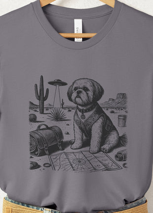Shih Tzu Desert Survey T-Shirt