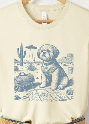 Shih Tzu Desert Survey T-Shirt