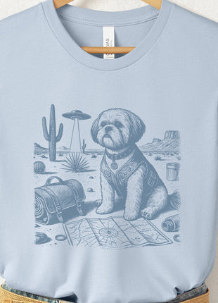 Shih Tzu Desert Survey T-Shirt