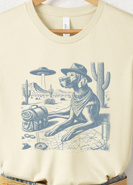 Vizsla Desert Survey T-Shirt