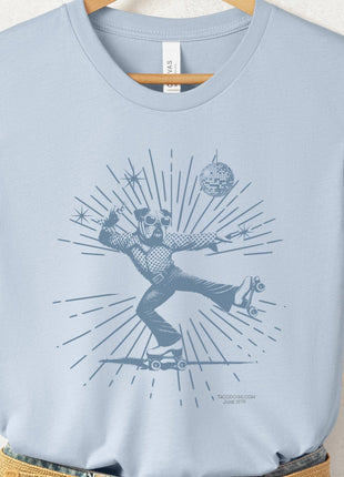 English Bulldog Roller Disco T-Shirt