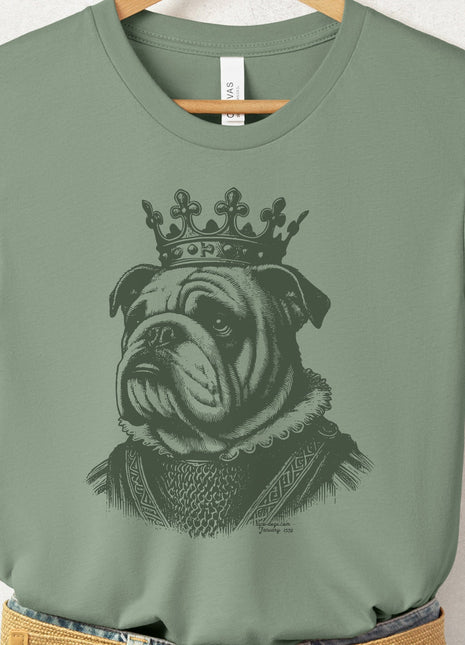 English Bulldog Crown T-Shirt