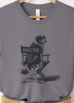 Australian Shepherd Aussie Director Chair T-Shirt