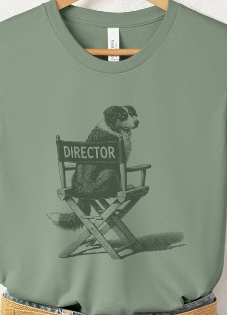 Australian Shepherd Aussie Director Chair T-Shirt