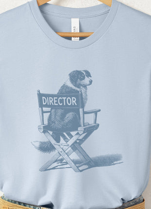 Australian Shepherd Aussie Director Chair T-Shirt