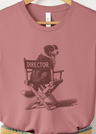 Australian Shepherd Aussie Director Chair T-Shirt